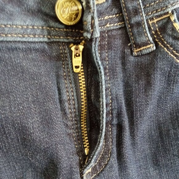 Lee Slender Secret Women's Petite Bootcut Jeans - Size 6P Dark Wash - Picture 13 of 14